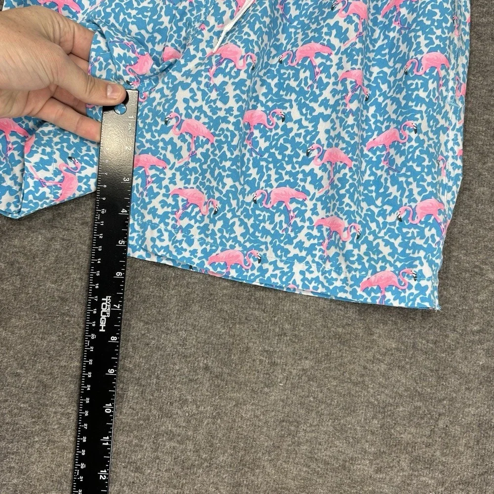 Chubbies Swim Trunks Mens S Blue‎ Domingos Are For Flamingos Lined 5.5